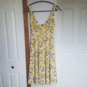 Colori retro print dress